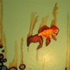 Goldfish in Blue