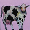 Tiny Cow in Pink