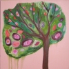 tree in pink