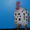 Chicken in Blue