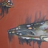 Humpback Whale in Terra Cotta