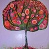 Persimmon Tree in Lavender