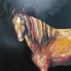 Horse in Glossy Black