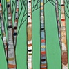 Birch Trees in Sage