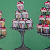 Cupcake Stacks in Green
