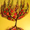 Cherry Tree in Yellow