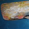 Whale in Metallic Emerald Green