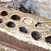 gilded bricks