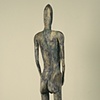 Untitled (Blue Figure) (back)