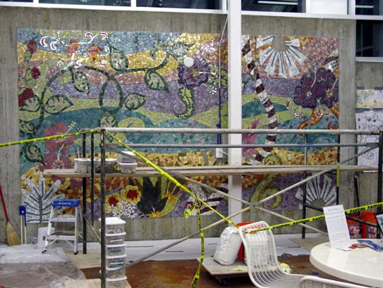 Tile Mosaic Mural