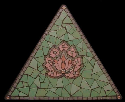 Triangle Lotus Table