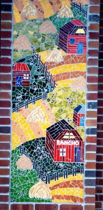 Tile Mosaic Mural