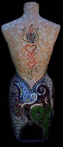 Glass Mosaic Mannequin