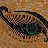 Bindhi Eyes, 5 Ft. Glass Mosaic Panel