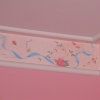 Hand painted border