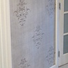 Metallic weave and stencil