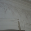 Detail of stencil in Venetian Plaster