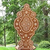 Faux ivory inlay