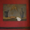 Glazed walls with commisssioned painting