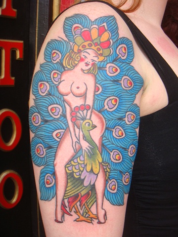 Peacock Pin-up
