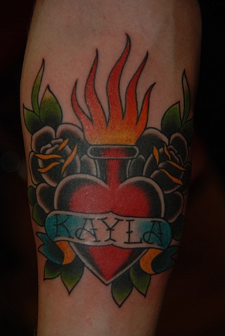 heart/roses