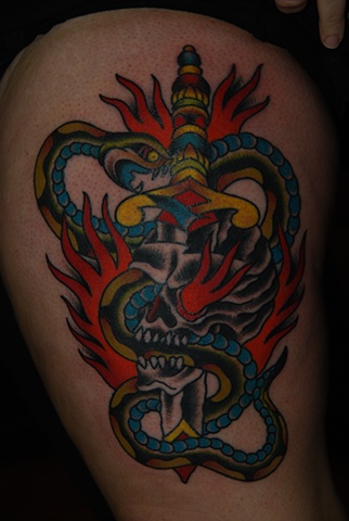 snake/skull