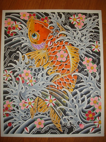 Koi Painting