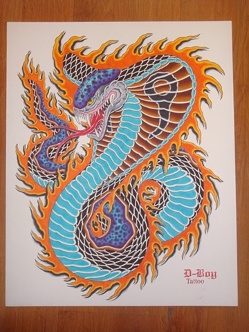 Cobra Painting