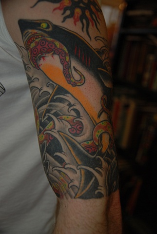 shark/octopus