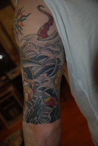shark/octopus
