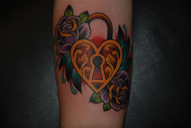 heart/roses