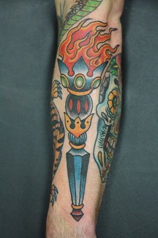 Torch Tattoo 