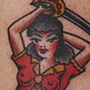 Pirate Pin-up Tattoo