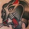 Panther head tattoo