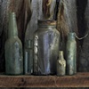 in the barn