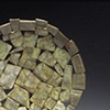 Large green platter