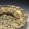 Grand platter with rim