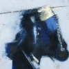 couple bleu a la guitare II 
