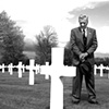 WWII Vet at Military Cemetary