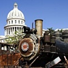 Behind the Capitolio, Havana