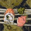 Sushi predella (detail)