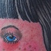 one eye