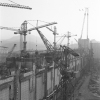 Three Gorges Dam Construction - Behind the Spillway