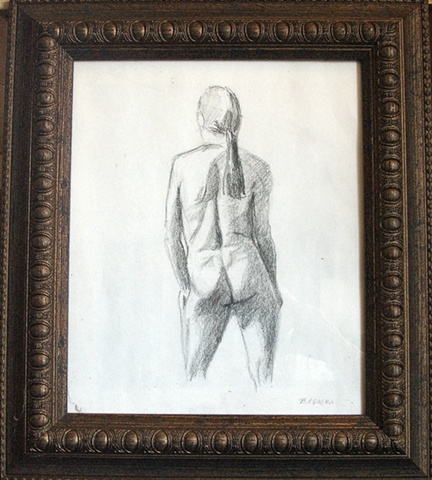man with poneytail