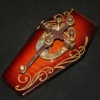 Sunburst Coffin