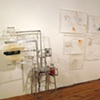 Installation view of Replication Machines, Territorial Markers and Preliminary Drawings, Spoke, Chicago, 2010