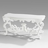 Italian rococo bench
