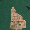Victorian house with birds
