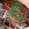 Koi, Dragon - halfsleeve/ chestplate
