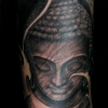 Buddha - koi detail